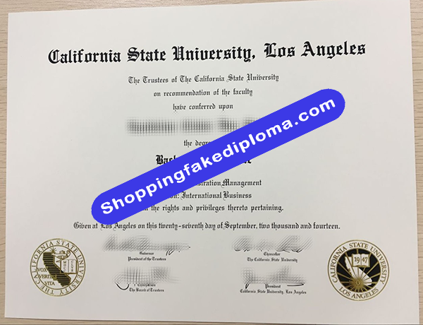 California State University, Los Angles Degree, Buy Fake California State University, Los Angles Degree