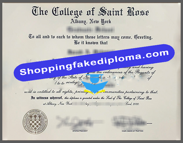 College of Saint Rose fake degree, buy fake degree