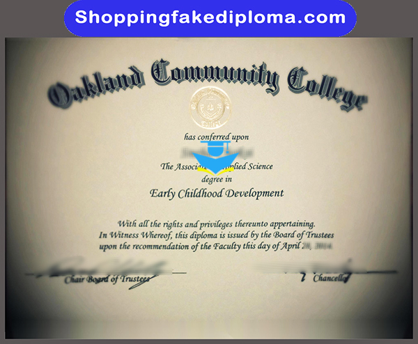 The Oakland Community College Fake Degree Buy Fake Diplomabuy Degree Certificatebuy Diploma 7758