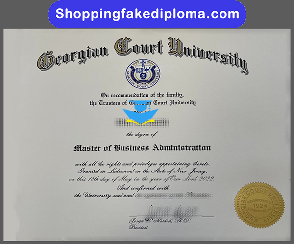 Georgian Court University fake degree