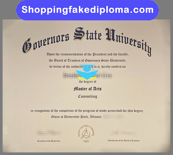 Governors State University fake degree, buy Governors State University fake degree