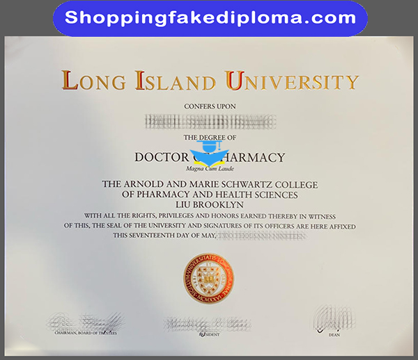 Long Island University fake diploma,Long Island University diploma