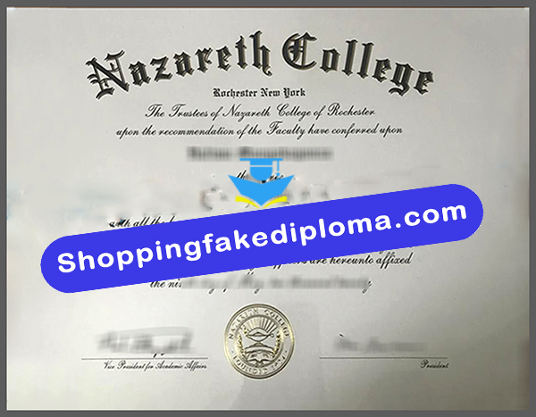 Nazareth College fake degree, buy fake diploma