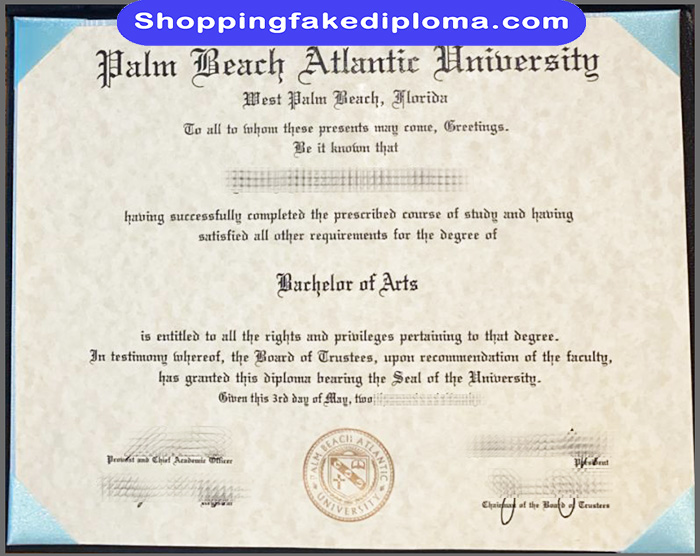 Palm Beach Atlantic University fake diploma, buy Palm Beach Atlantic University fake diploma