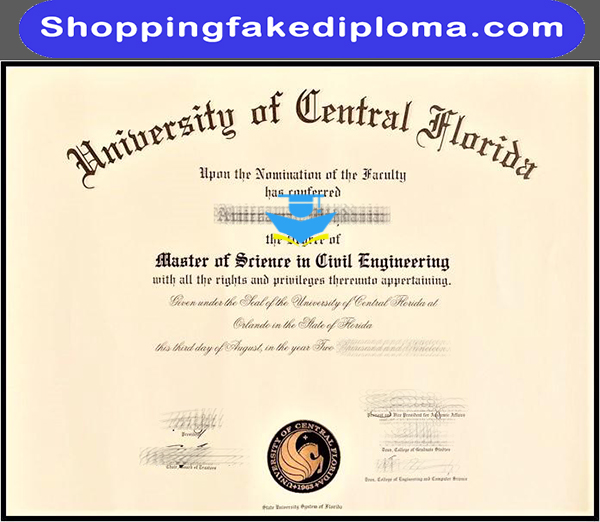 University of Central Florida fake diploma, University of Central Florida diploma