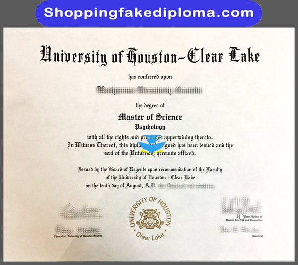 University of Houston-Clear Lake fake diploma, buy diploma certificate