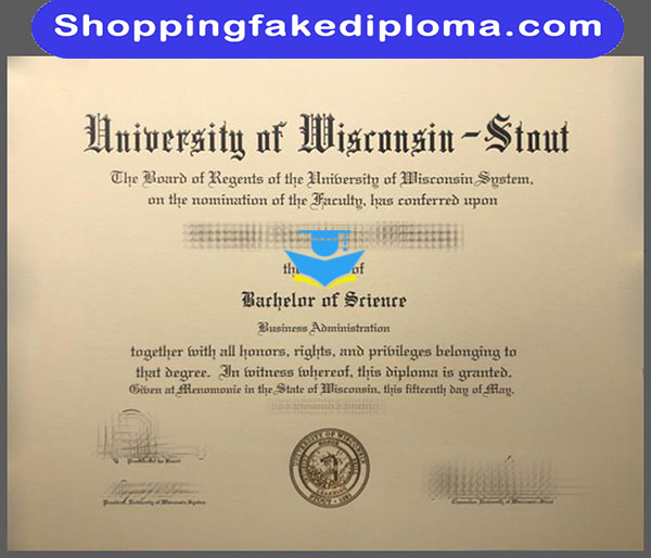 University of Wisconsin–Stout fake degree, buy fake US diploma online