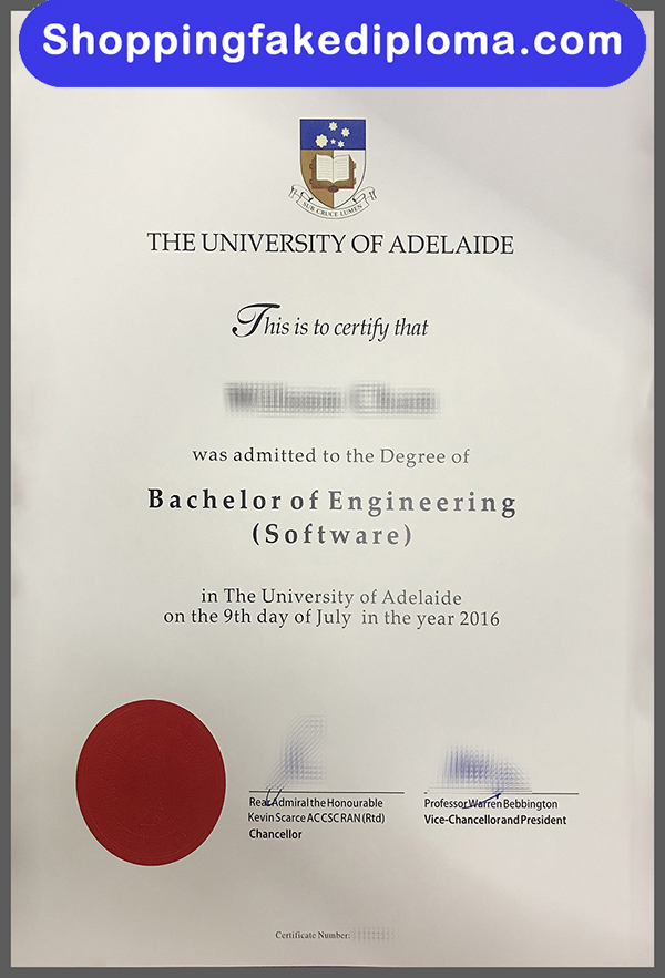 University of adelaide fake degree, buy University of adelaide fake degree