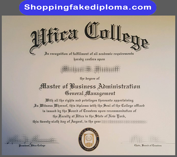 Utica College fake degree