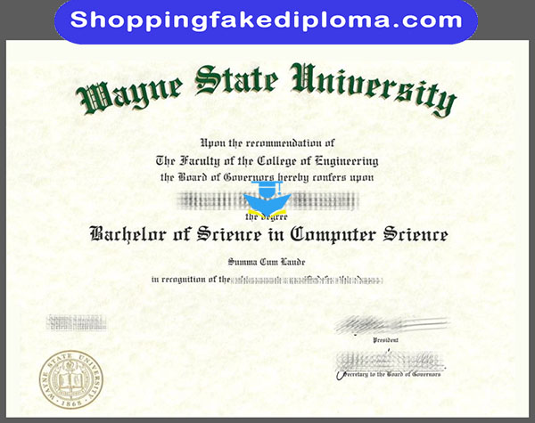 The Wayne State University Fake Diploma Buy fake Diploma Buy Degree