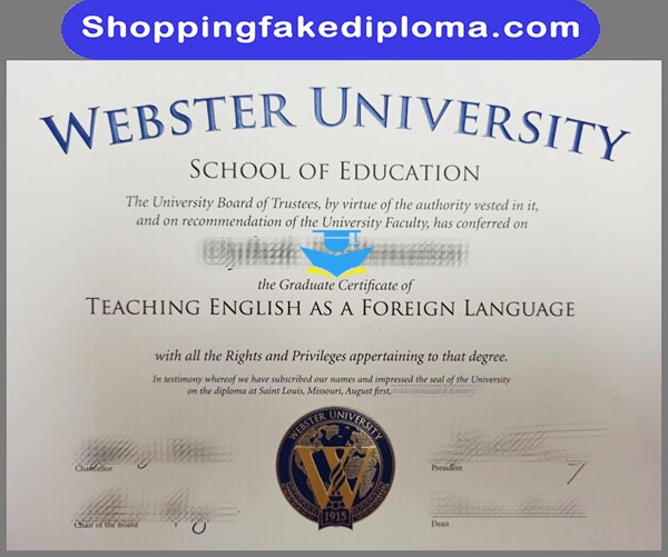 Webster University fake diploma, buy Webster University fake diploma