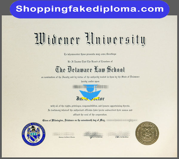 Widener University fake degree, Buy US certificate