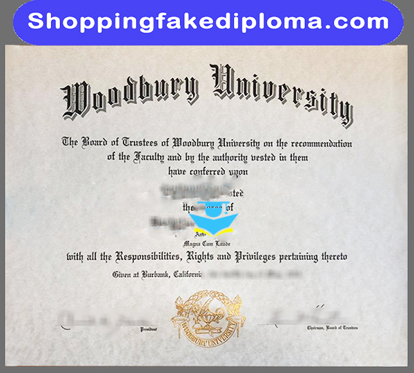 Woodbury University fake degree