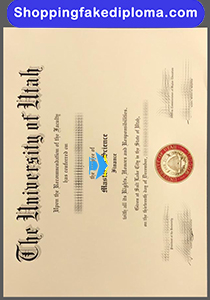 fake University of Utah degree