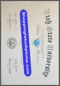 fake Utah State University degree