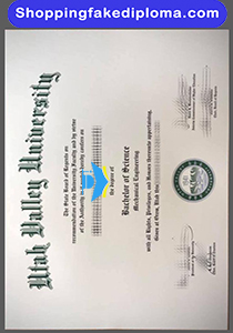 fake Utah Valley University degree