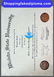 fake Wichita State University diploma, buy fake Wichita State University diploma